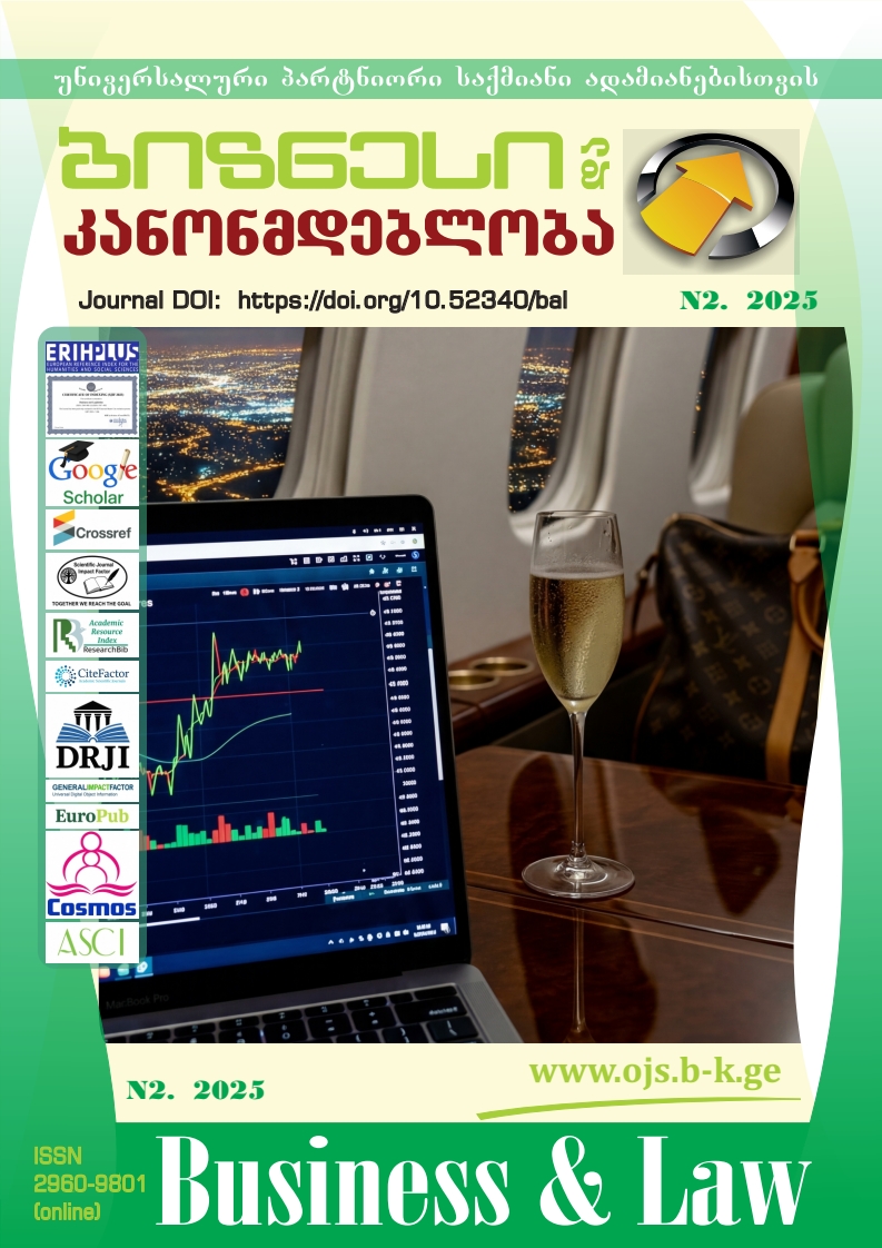 					View Vol. 18 No. 2 (2025): Journal "Business and Legislation"
				